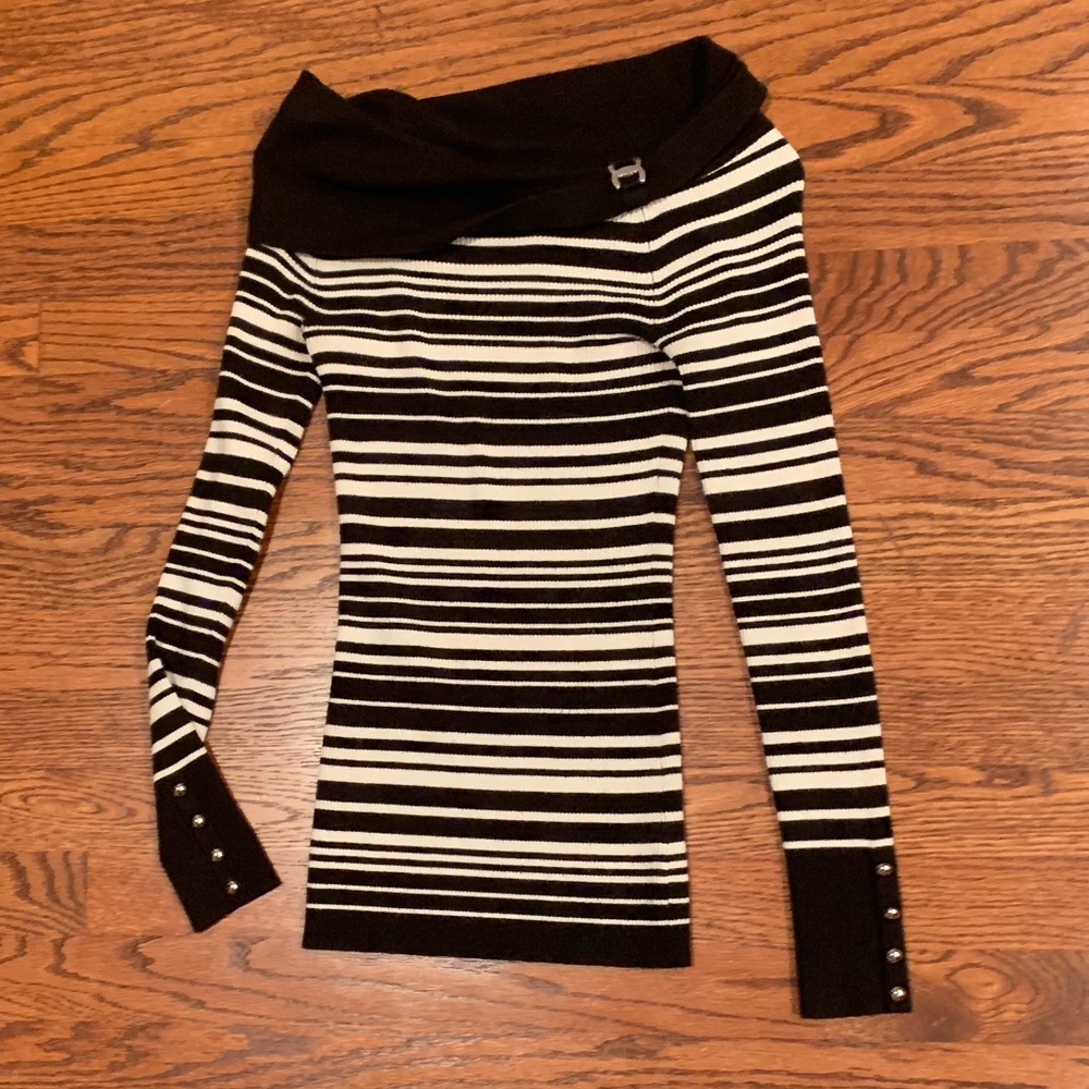 WHBM XS Striped Sweater - Picture 1 of 2